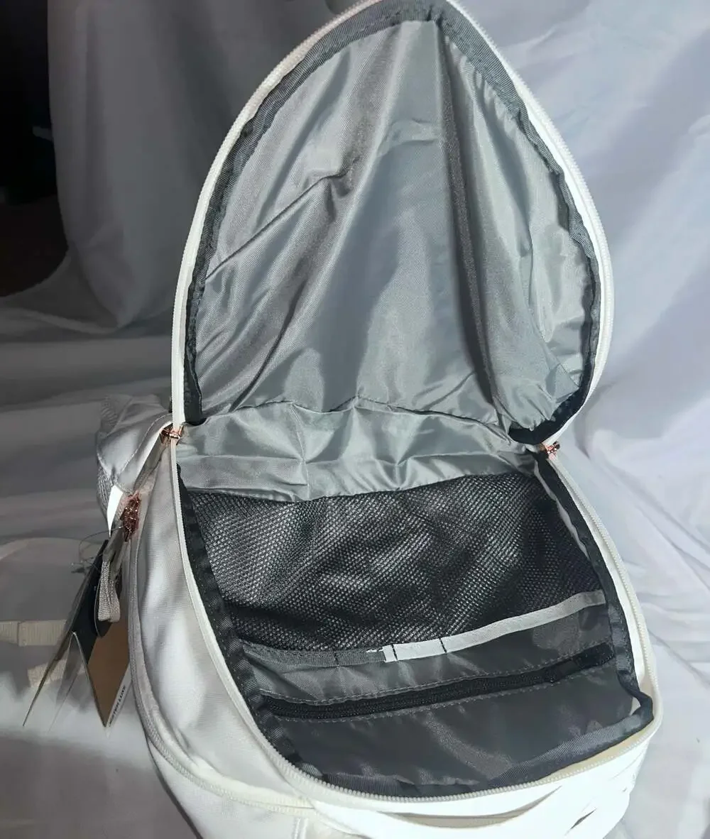 New The North Face Women's Jester Luxe Backpack 27L Gardenia White